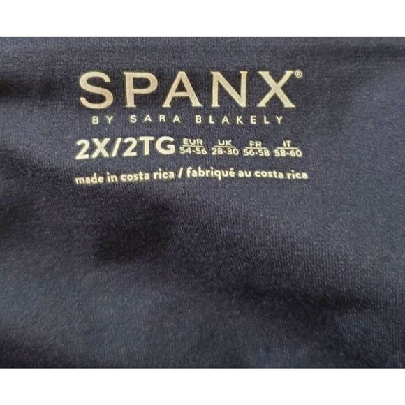 SPANX Booty Boost 'Navy Blue' Leggings Size 2X/2TG - Picture 4 of 4